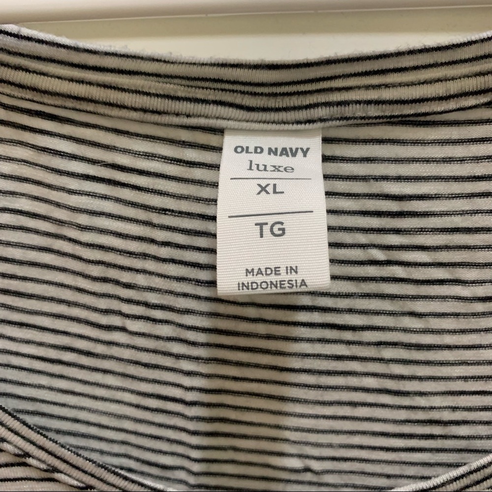 Old Navy Luxe Striped Tank - Picture 2 of 3